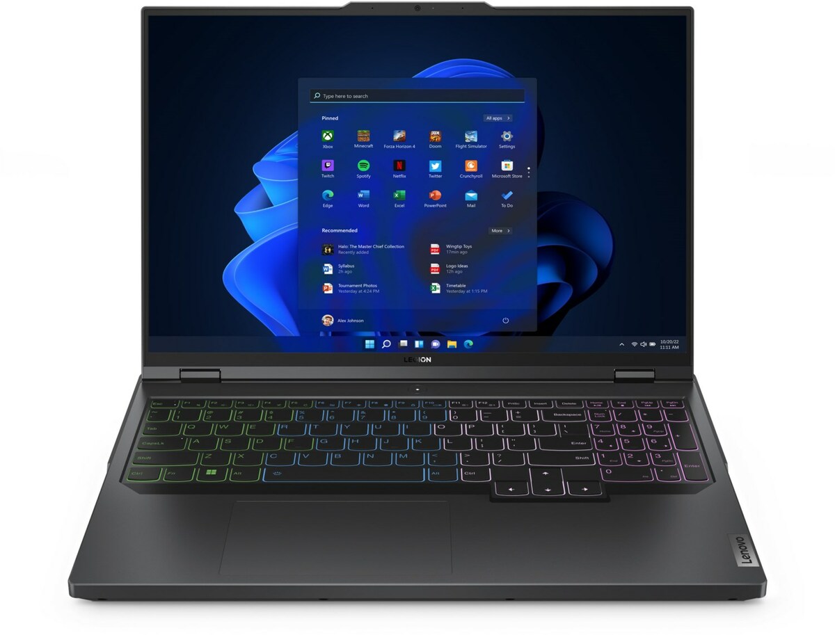Bild 1 von Legion Pro 5 16IRX8 (82WK005WGE) 40,64 cm (16") Gaming Notebook onyx grey