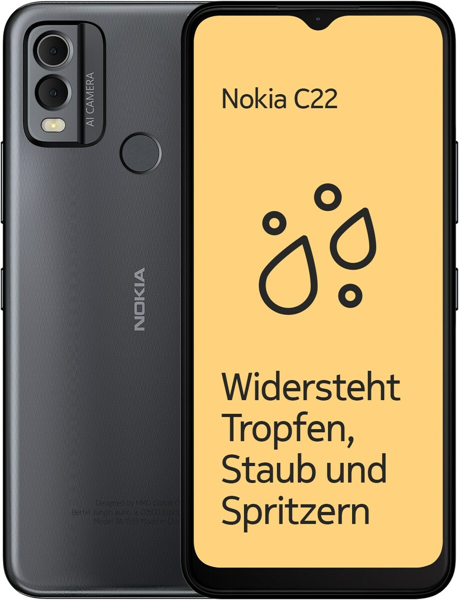 Bild 1 von C22 Smartphone midnight black