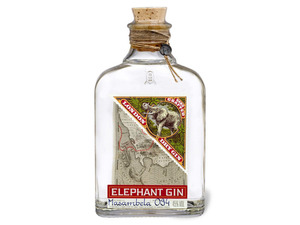 ELEPHANT GIN London Dry Gin 45% Vol, 
         0.5-l