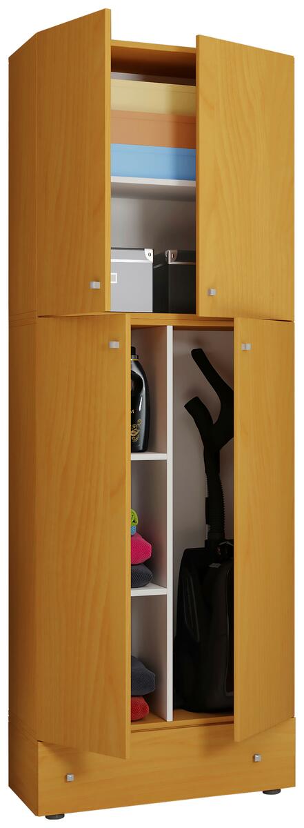 Bild 1 von Mehrzweckschrank 'Lona XXL', in Buchefarben, Buchefarben