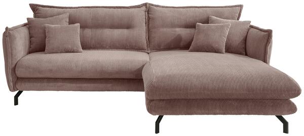 Bild 1 von Wohnlandschaft Lava Rosa Cord, Rosa