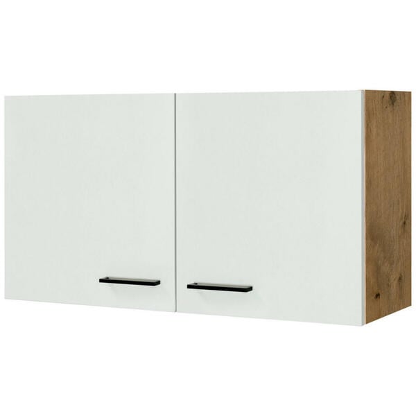 Bild 1 von FlexWell Küchenoberschrank, Eiche, Magnolie, Metall, 1 Fächer, einzeln stellbar, 100x54.8x32 cm, Made in Germany, individuell planbar, Zusatzausstattung erhältlich, hängend, Küchen, Küchenmöbe