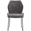 Bild 1 von Mid.you Stuhl, Grau, Metall, Textil, U-Form, 51x86x61 cm, Esszimmer, Stühle, Esszimmerstühle
