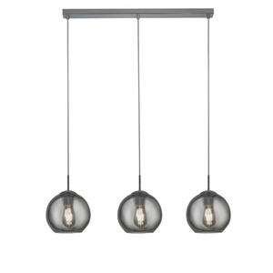 Hängeleuchte Balls, Chrom, Metall, Glas, 25 cm, Lampen & Leuchten, Leuchtenserien