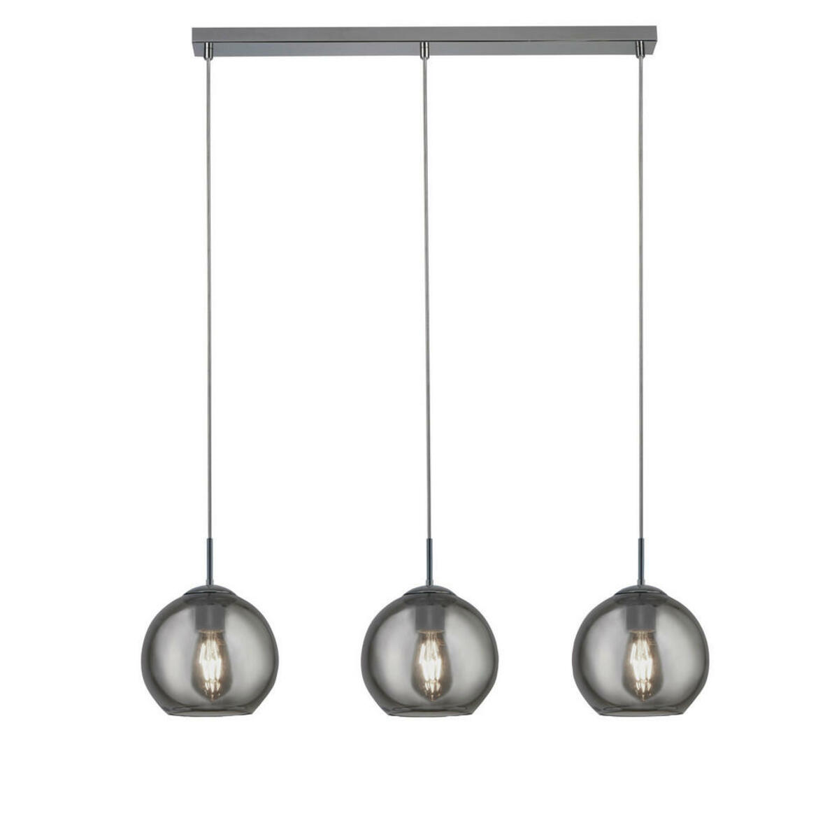 Bild 1 von Hängeleuchte Balls, Chrom, Metall, Glas, 25 cm, Lampen & Leuchten, Leuchtenserien