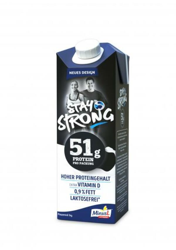Bild 1 von Minus L Stay Strong H-Milch Hoher Proteingehalt