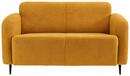 Bild 1 von 2-Sitzer-Sofa Marone Gelb Teddystoff, Gelb