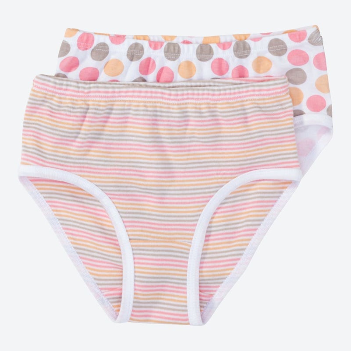 Bild 1 von Mädchen-Slip mit Ringelmuster, 2er-Pack