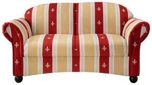 2-Sitzer-Sofa Torello Rot Mikrofaser, Rot
