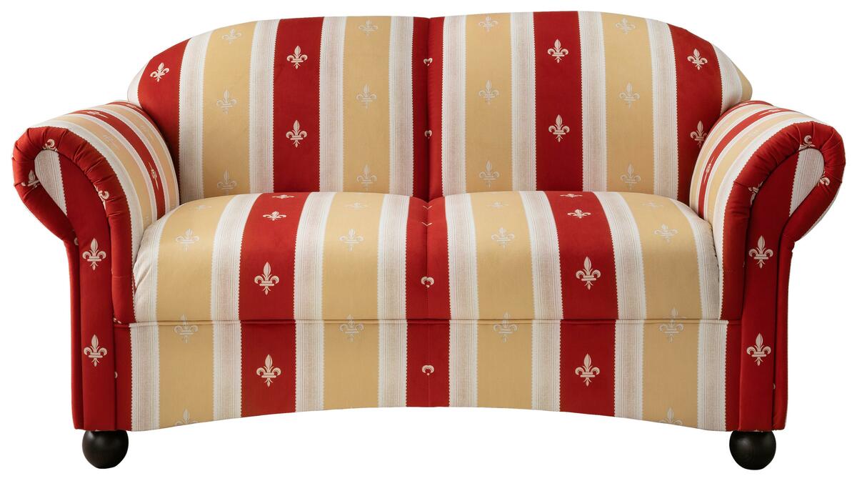 Bild 1 von 2-Sitzer-Sofa Torello Rot Mikrofaser, Rot