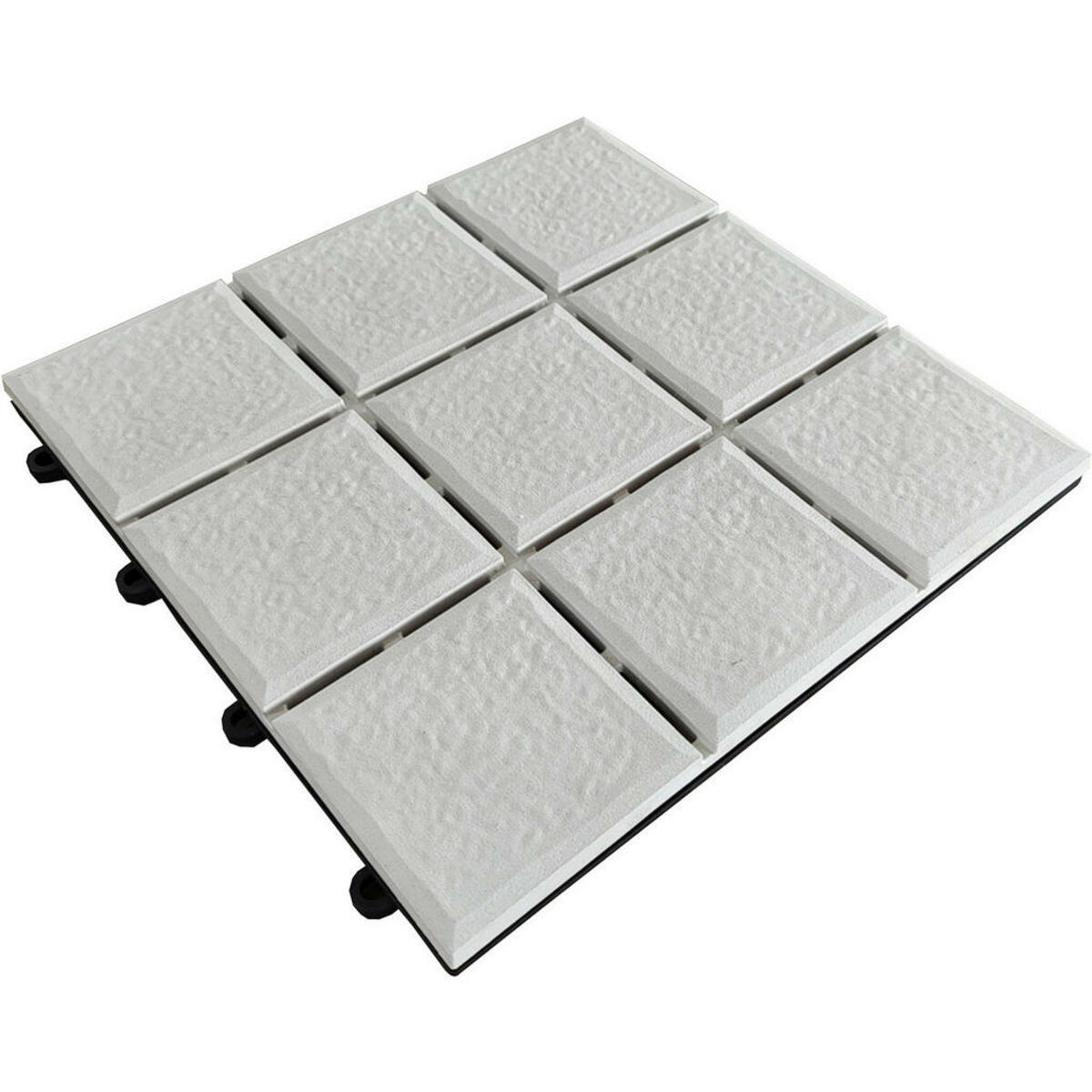 Bild 1 von Ambia Garden Terrassenfliese, Weiß, Kunststoff, 30x2.4 cm, SGS-geprüft, Gartenzubehör, Terrassen- & Balkonböden