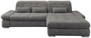 Bild 1 von Wohnlandschaft Dalida Braun/Grau Chenille, Braun, Grau