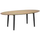 Bild 1 von Mid.you Couchtisch, Natur, Holz, Kiefer, massiv, oval, rund, 120x42x56 cm, einfacher Aufbau, Wohnzimmer, Wohnzimmertische, Couchtische
