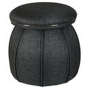 Bild 1 von Mid.you Hocker, Anthrazit, Graphit, Textil, Wohnzimmer, Hocker, Sitzhocker