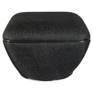Mid.you Hocker, Anthrazit, Graphit, Textil, 42.5 cm, Wohnzimmer, Hocker, Sitzhocker
