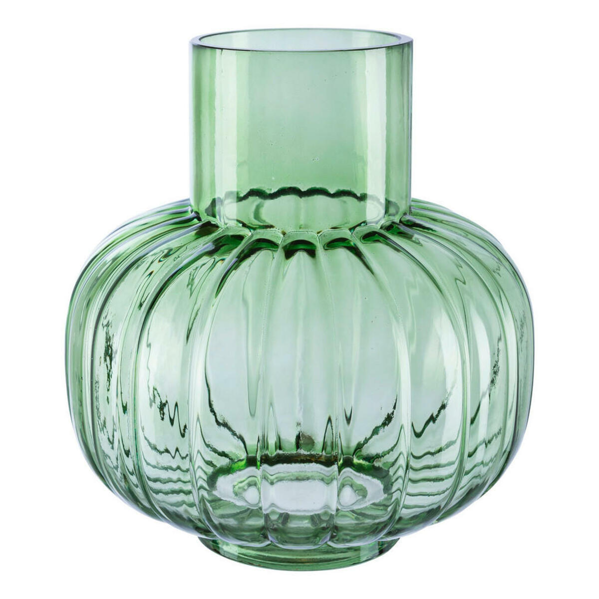 Bild 1 von Dekovase, Salbeigrün, Glas, 20x18x18 cm, Dekoration, Vasen