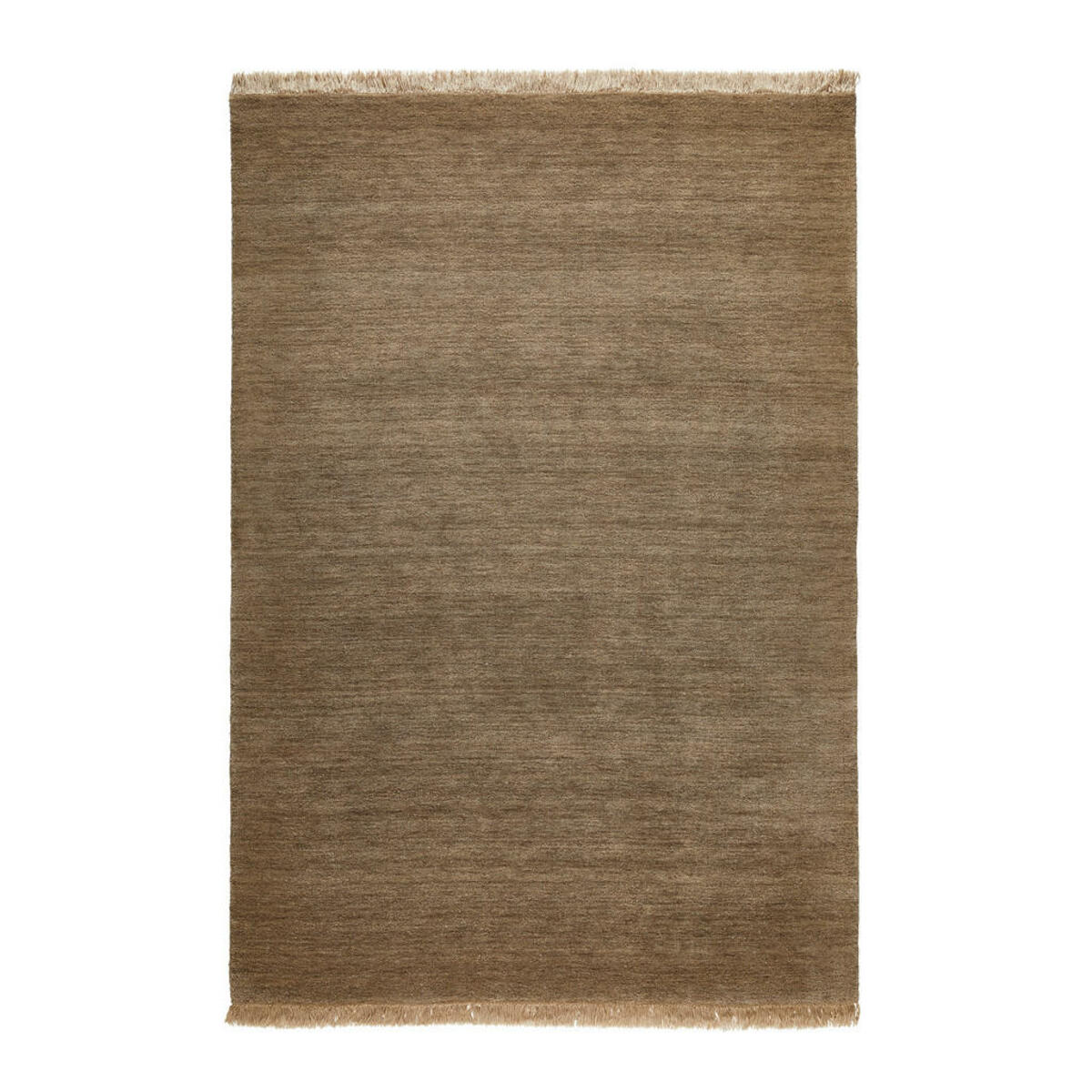 Bild 1 von Cazaris Orientteppich, Braun, Textil, Uni, rechteckig, 120 cm, Care & Fair, AZO-frei, Handmade in India, für Fußbodenheizung geeignet, leicht zusammenrollbar, Teppiche & Böden, Teppiche, Orienttep