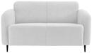 Bild 1 von 2-Sitzer-Sofa Marone Weiß Teddystoff, Weiß