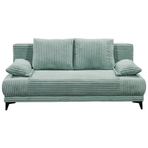 Bild 1 von Carryhome Schlafsofa, Pastellgrün, Textil, 2-Sitzer, Füllung: Schaumstoffflocken,Schaumstoffflocken, 211x96x105 cm, Kinder- & Jugendzimmer, Jugendmöbel, Jugendsofas