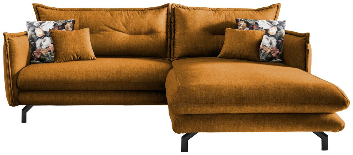 Bild 1 von Wohnlandschaft Lava Gelb Velours, Gelb