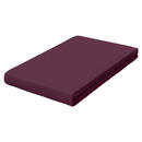 Bild 1 von Schlafgut Spannbetttuch Pure, Lila, Textil, 90-100 cm, Grüner Punkt, Textiles Vertrauen - Oeko-Tex®, Hohenstein, AZO-frei, Oeko-Tex® Made IN Green, bügelfrei, weich und anschmiegsam, perfekter Si