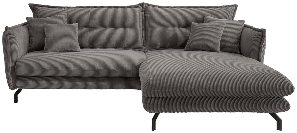 Bild 1 von Wohnlandschaft Lava Grau Cord, Grau