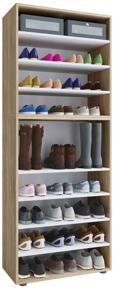 Bild 1 von Schuhregal 'Lona XXL', in Sonoma Eiche, Sonoma Eiche