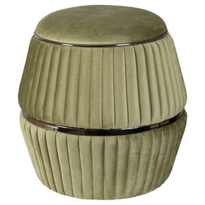 Mid.you Hocker, Graphit, Grün, Textil, 53 cm, Wohnzimmer, Hocker, Sitzhocker