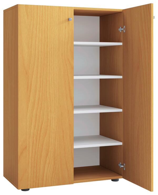 Bild 1 von Schuhrschrank 'Lona XL', in Buchefarben, Buchefarben