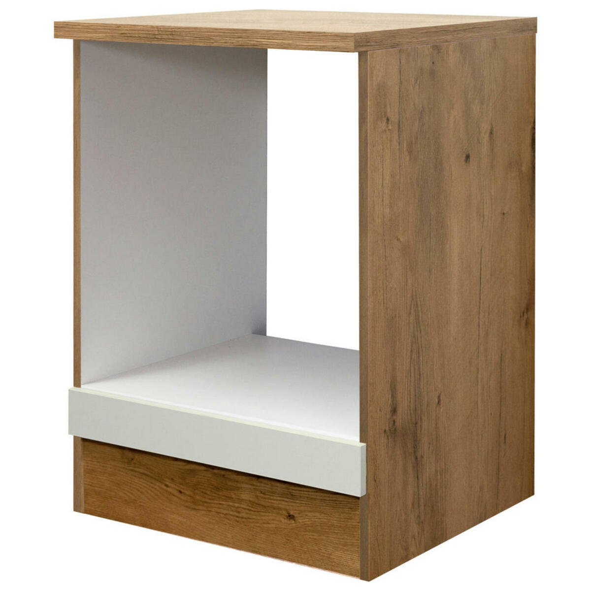 Bild 1 von FlexWell Herdumbauschrank, Eiche, Magnolie, 60x85x57 cm, Made in Germany, individuell planbar, Küchen, Küchenmöbel, Küchenschränke, Geräteumbauschränke