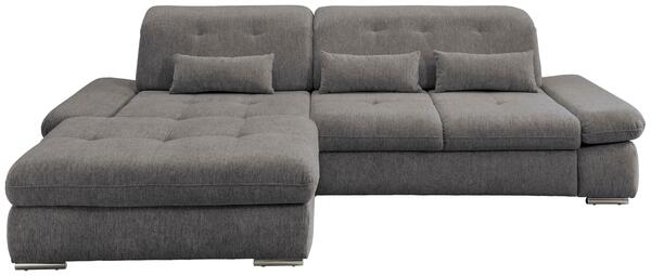 Bild 1 von Wohnlandschaft Dalida Braun/Grau Chenille, Braun, Grau