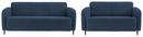 Bild 1 von Sitzgarnitur Marone Blau Teddystoff, Blau