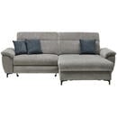 Bild 1 von Stylife Ecksofa, Grau, Textil, 3-Sitzer, L-Form, links montierbar, rechts montierbar, 256x185 cm, Stoffauswahl, Hocker erhältlich, Wohnzimmer, Sofas & Couches, Wohnlandschaften, Ecksofas