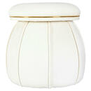 Bild 1 von Mid.you Hocker, Gold, Beige, Textil, Wohnzimmer, Hocker, Sitzhocker