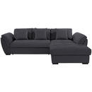 Bild 1 von Livetastic Ecksofa, Anthrazit, Textil, 3-Sitzer, Ottomane rechts, L-Form, 278x187 cm, seitenverkehrt erhältlich, Wohnzimmer, Sofas & Couches, Wohnlandschaften