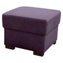 Bild 1 von Livetastic Hocker, Lila, Textil, Buche, massiv, quadratisch, 51x43x51 cm, Wohnzimmer, Hocker, Sitzhocker