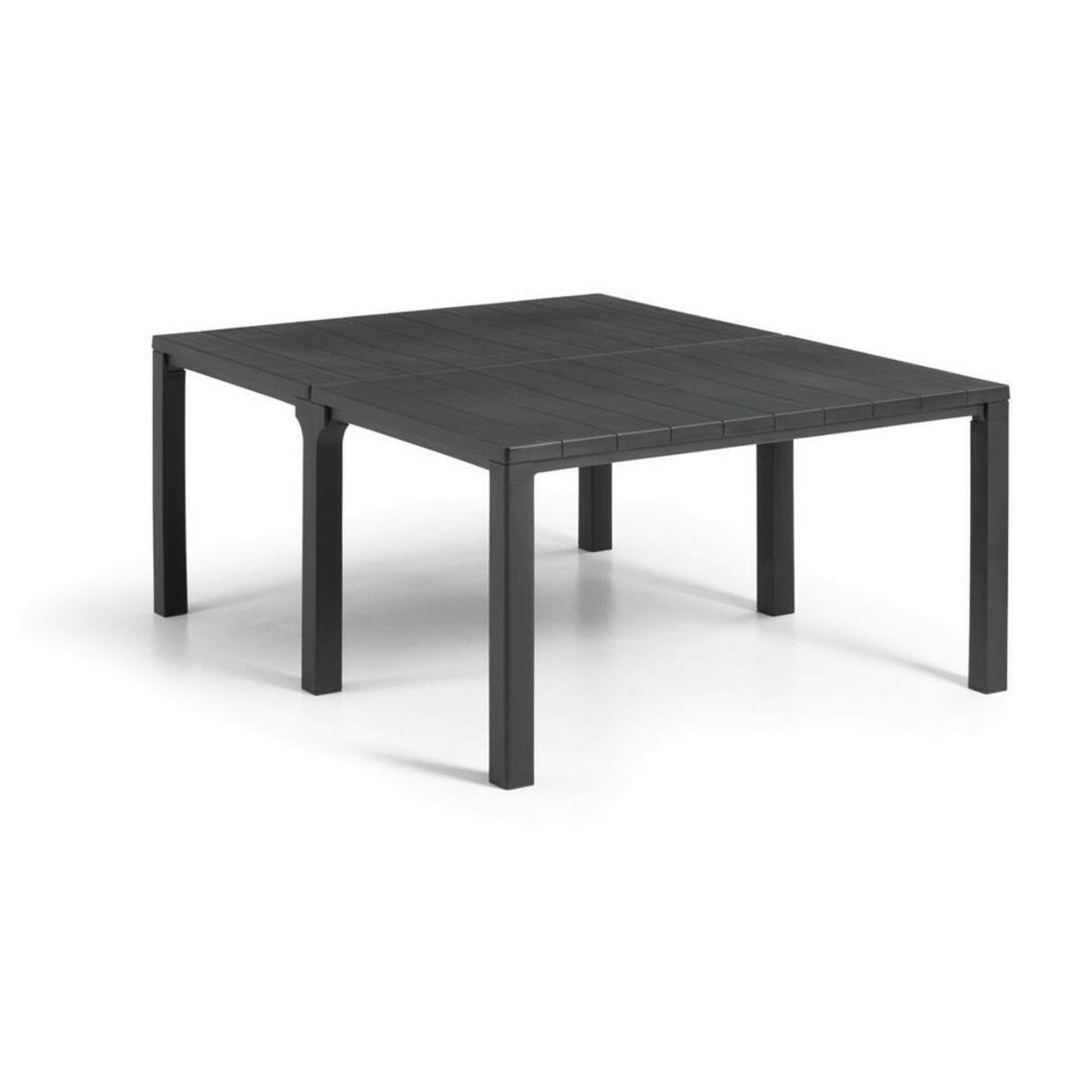 Bild 1 von Ambia Garden Gartentisch, Graphit, Kunststoff, rechteckig, eckig, 292.9x75x89.4 cm, Schirmloch, UV-beständig, wetterfest, Gartenmöbel, Gartentische, Gartentische