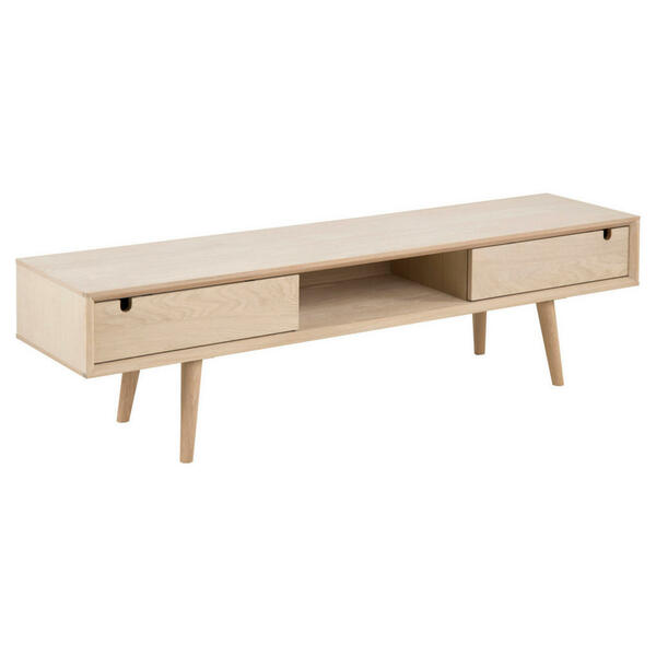 Bild 1 von Lowboard, Eiche, Holz, Eiche, furniert,massiv, 160x43x38 cm, Typenauswahl, Wohnzimmer, Wohnwände, Lowboards