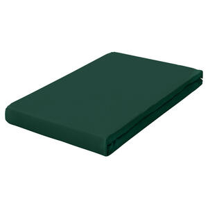 Schlafgut Spannbetttuch Frottex, Dunkelgrün, Textil, 130 cm, Grüner Punkt, Textiles Vertrauen - Oeko-Tex®, Hohenstein, Oeko-Tex® Standard 100, Oeko-Tex® Made IN Green, bügelleicht, weich und an