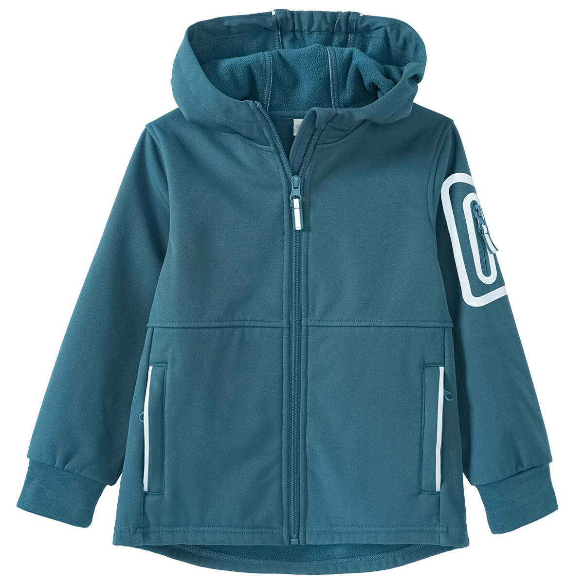 Bild 1 von Jungen Softshelljacke mit Kapuze BLAU