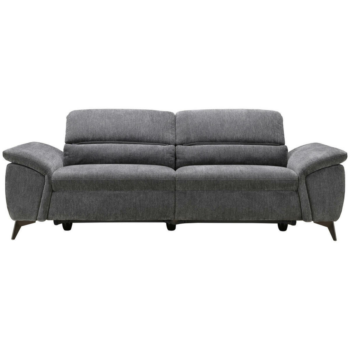 Bild 1 von Livetastic 2-Sitzer-Sofa, Dunkelgrau, Textil, 3-Sitzer, 222x84x93 cm, motorische Relaxfunktion, USB-Anschluss, Wohnzimmer, Sofas & Couches, Sofas, 2-Sitzer Sofas