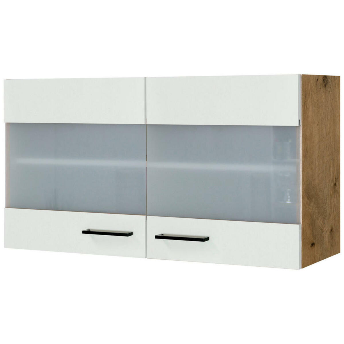 Bild 1 von FlexWell Küchenoberschrank, Eiche, Magnolie, Metall, 1 Fächer, einzeln stellbar, 100x54x32 cm, Made in Germany, individuell planbar, Zusatzausstattung erhältlich, hängend, Küchen, Küchenmöbel,