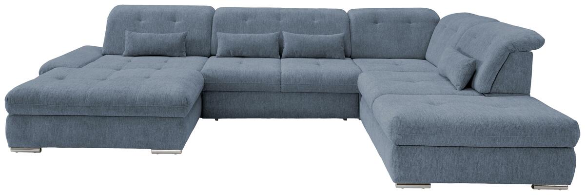 Bild 1 von Wohnlandschaft Dalida Hellblau Chenille, Hellblau