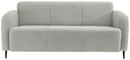 Bild 1 von 3-Sitzer-Sofa Marone Hellgrau Teddystoff, Hellgrau