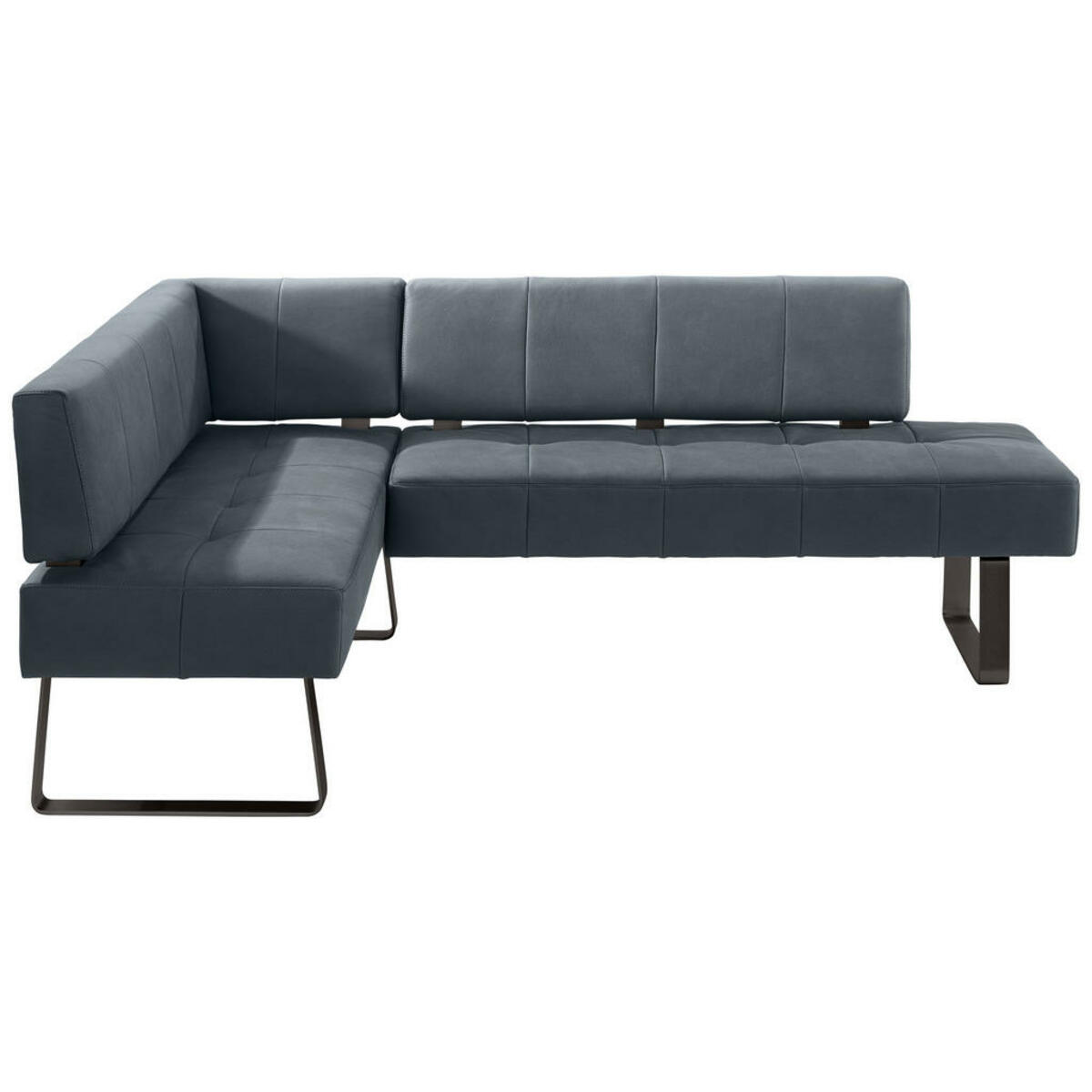 Bild 1 von Moderano Eckbank, Schwarz, Dunkelblau, Blaugrau, Metall, Textil, 4-5-Sitzer, nicht einzeln stellbar, Eckteil, L-Form, 227x165 cm, Goldenes M, Fußauswahl, Lederauswahl, Stoffauswahl, Typenauswahl, se