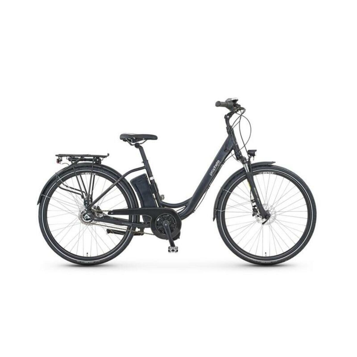 Prophete Alu-city E-bike 28 140 Km Reichweite Alu-City-E-Bike 28" von Decathlon ansehen!