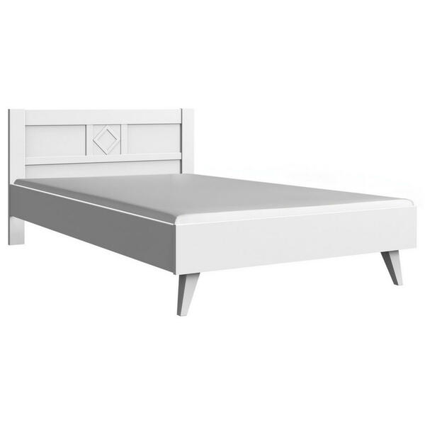 Bild 1 von Livetastic Bett, Weiß, 140x200 cm, BQ - Bündnis für Qualität, Made in Germany, DIN EN ISO 9001, Schlafzimmer, Betten, Futonbetten