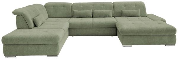 Bild 1 von Wohnlandschaft Dalida Grün Chenille, Grün