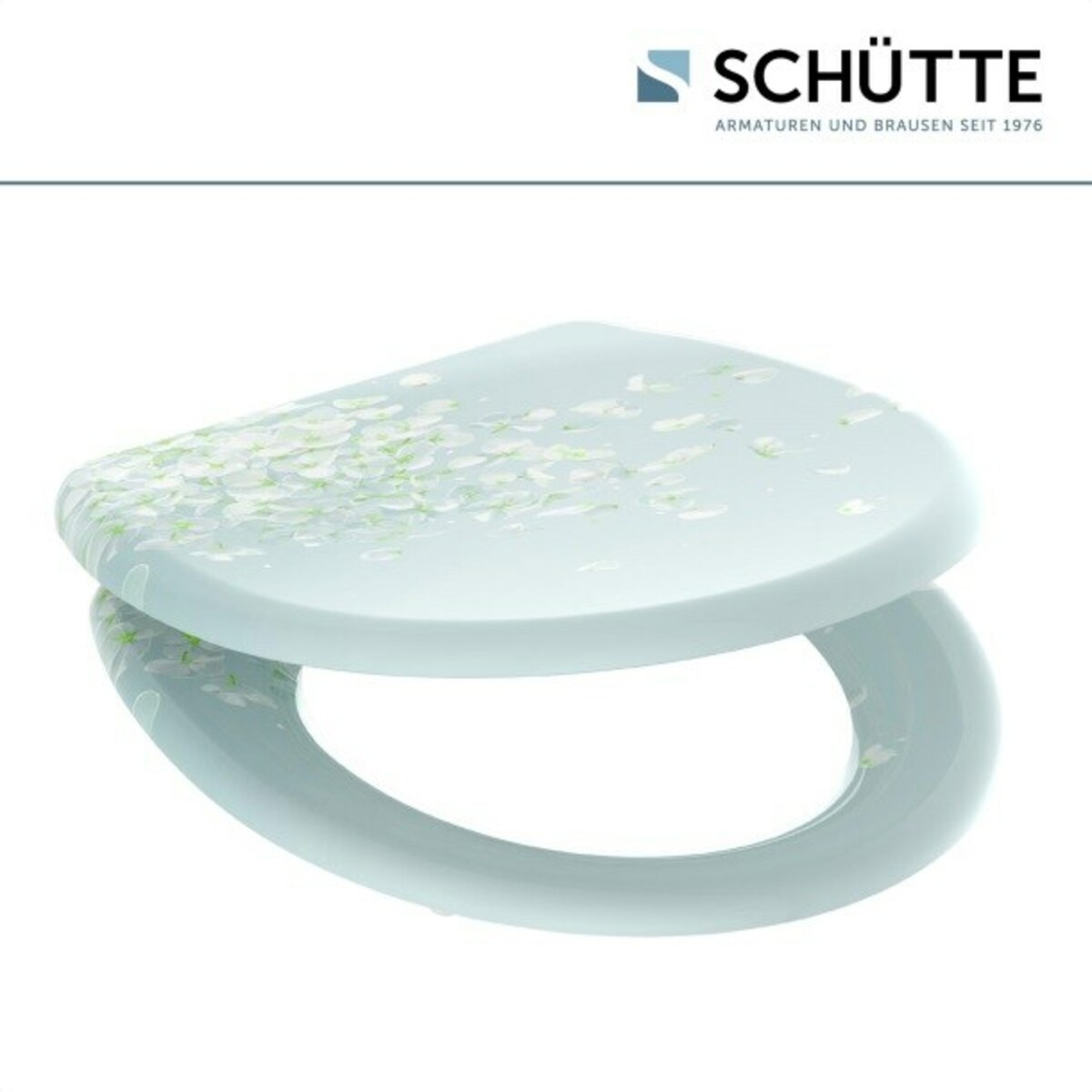 Bild 1 von SCHÜTTE WC-Sitz Flower Duroplast Absenkautomatik Schnellverschluss