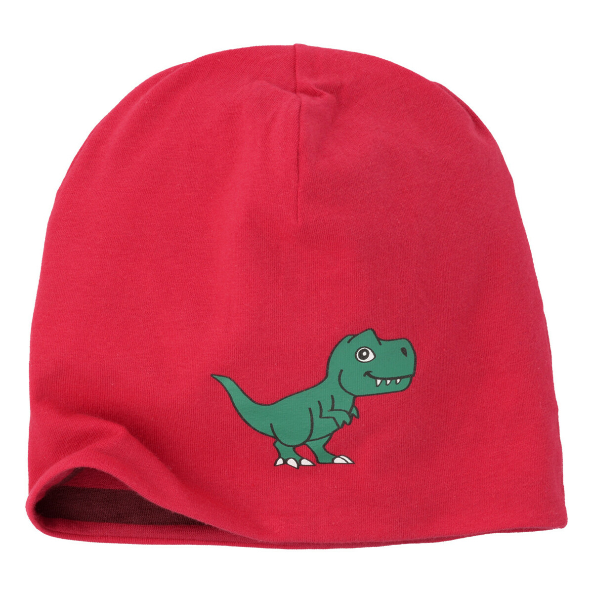 Bild 1 von Baby Beanie mit Dino-Print ROT